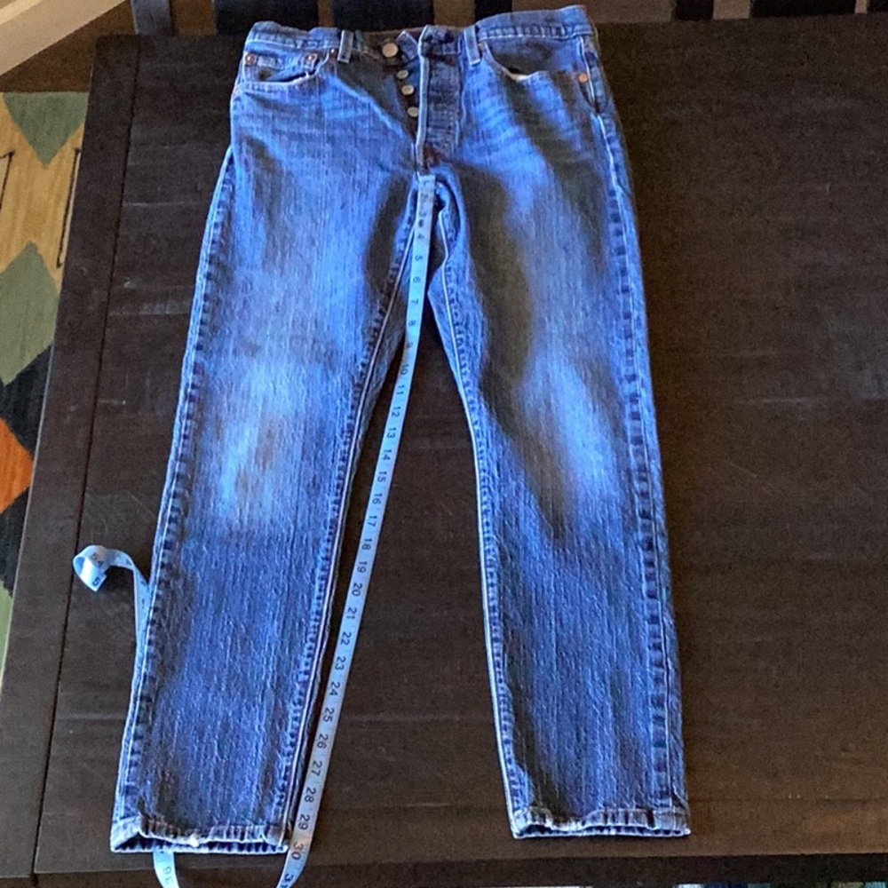 Levi’s 501’s skinny jeans 28x30